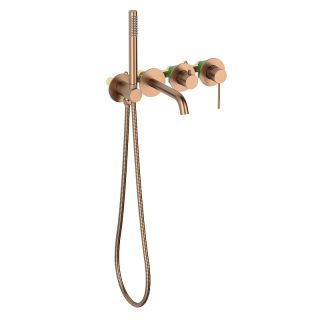 Встраиваемый смеситель для ванны Timo Saona 2314/19YSM розовое золото